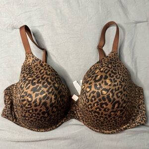 Victorias Secret Leopard Print Perfect Coverage 40DDD